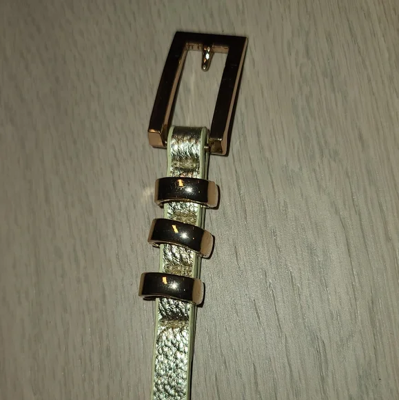 White gold thin belt - Picture 5 of 6